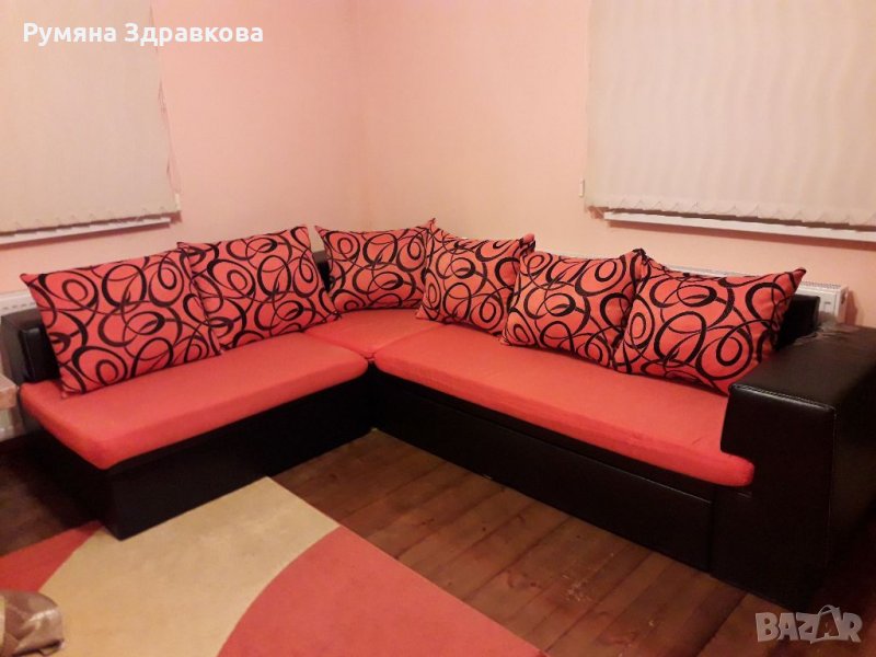 Разтегателен ъглов диван 280х190 , снимка 1