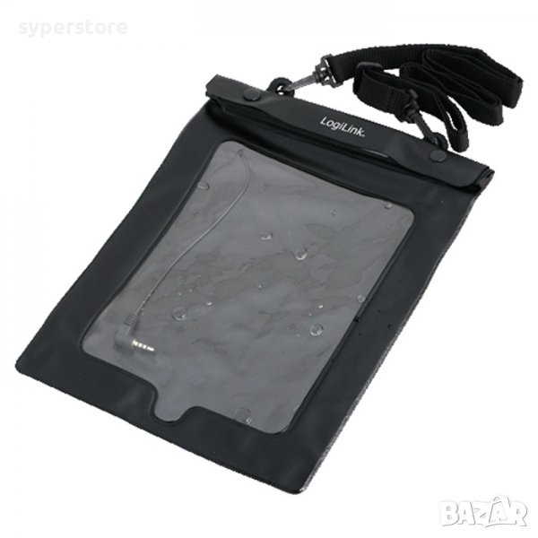 Водоустойчив универсален калъф за таблет, 7",  черен, LogiLink AA0038, SS300102, снимка 1
