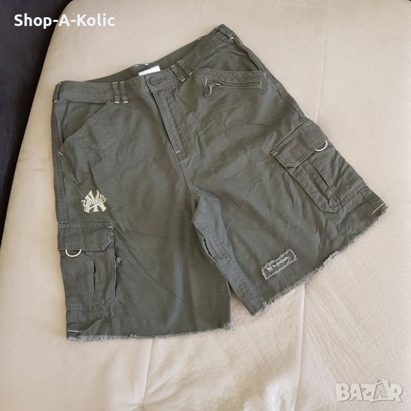 Original Vintage Denim New York Yankees Major League Baseball Cargo Shorts, снимка 1