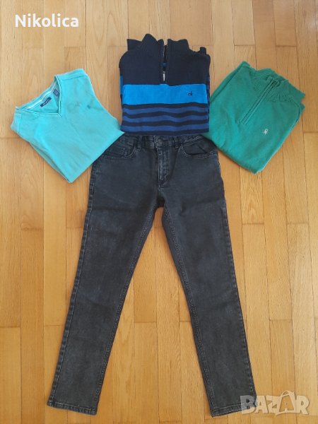 Страхотен суитшърт Propeller,блуза DKNY,пуловери CK и Оkaidi и дънки LCW за 12 г. момче, снимка 1