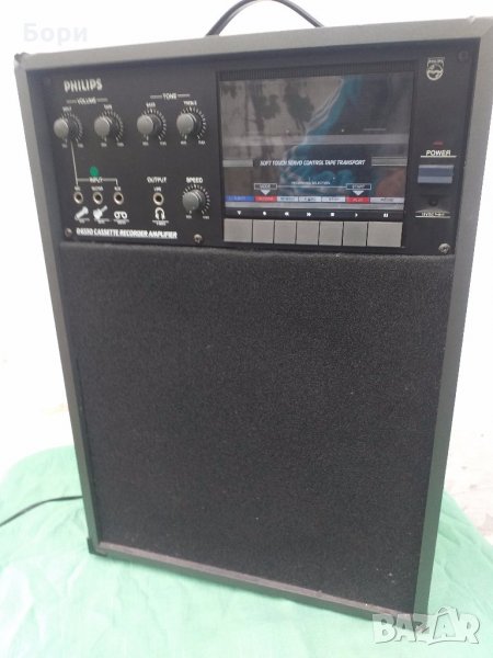 PHILIPS D6550 Cassette Recorder Amplifier - Karaoke, снимка 1