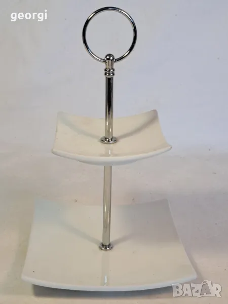 двуетажно порцеланово плато 22/2, снимка 1