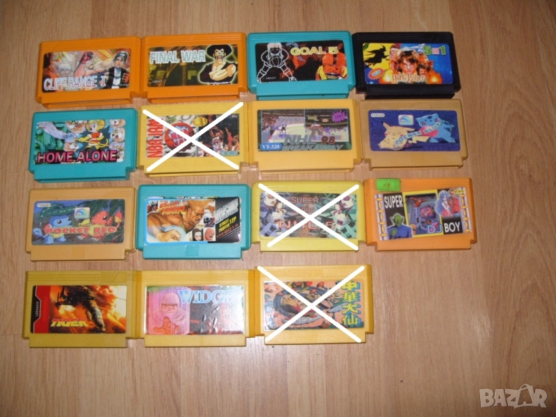 Игри и джойстици  за Nintendo Mt-999 Dx 8-bit - 5лв за брой, снимка 1