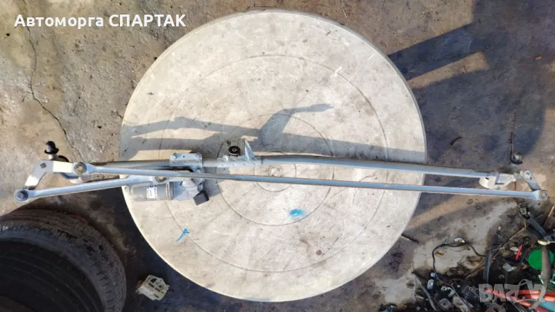 Моторче за предни чистачки с парт номер 404976 Опел зафира б механизъм за чистачки, снимка 1