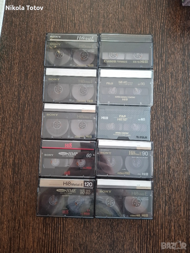 Продават се касети видео Hi8. , снимка 1