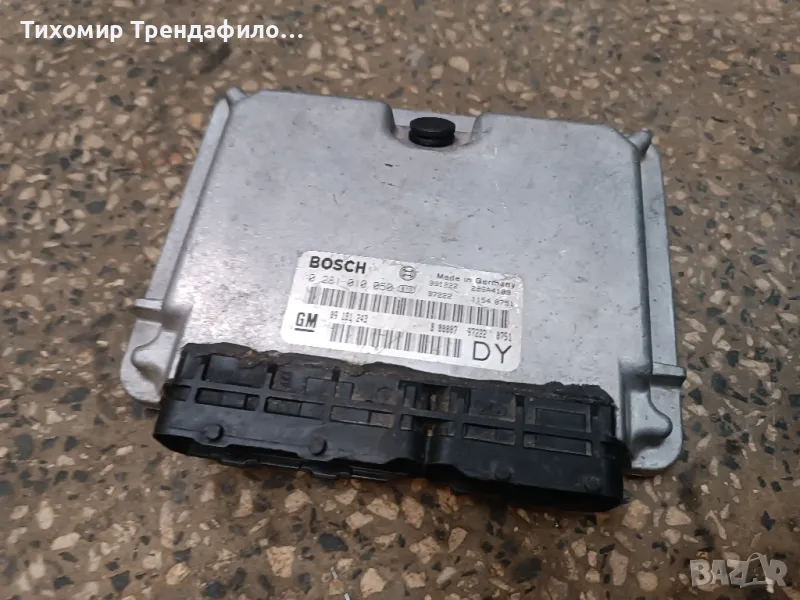 ECU компютър ECU Opel Astra G , 0 281 010 050 , 0281010050 , 09 181 243 , 09181243, снимка 1