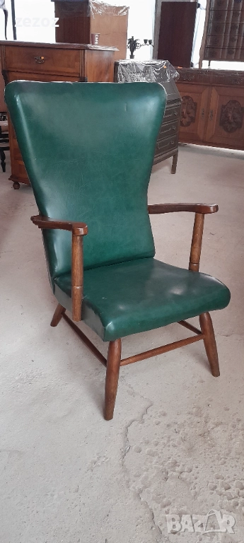 Ретро кресло масив №024, снимка 1