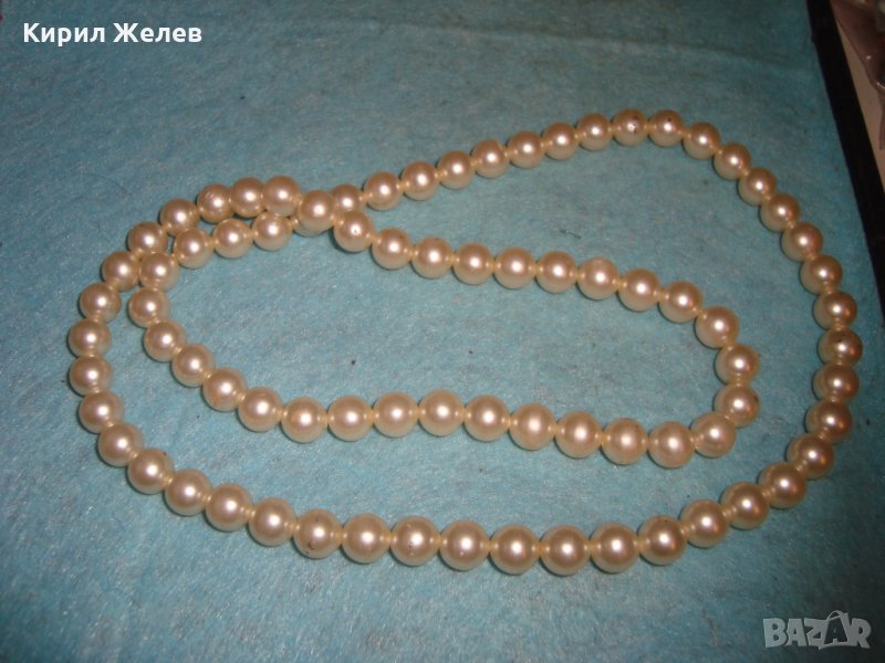 СТАРО ПЕРЛЕНО РЕТРО АРТ ДЕКО ВИНТИДЖ КОЛИЕ 27042, снимка 1