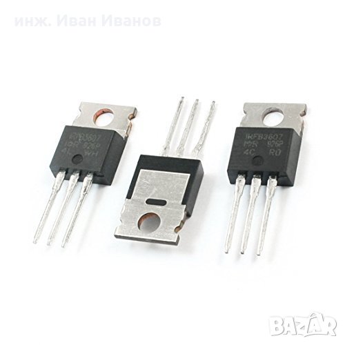 IRFB3607 MOSFET-N транзистор N Channel, Vdss=75V, Id=80A, Rds=0.009Ohm, Pd=140W, снимка 1