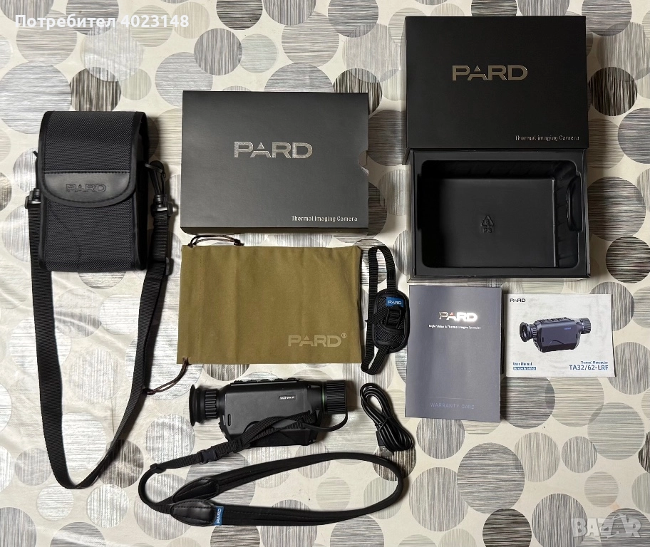Термален монокуляр PARD TA 62-25 LRF, снимка 1