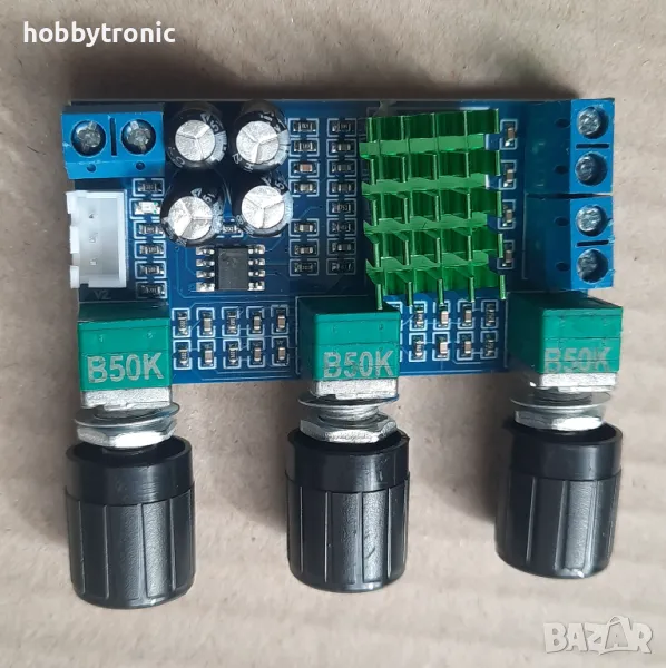 TPA3116D2 усилвател клас D 2x50W, снимка 1