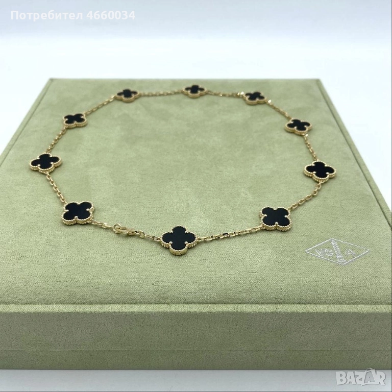 Огърлица 10 мотива VAN CLEEF VCA , снимка 1