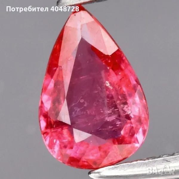 Естествен инвестиционен сапфир 0.39ct.- Мадагаскар, снимка 1