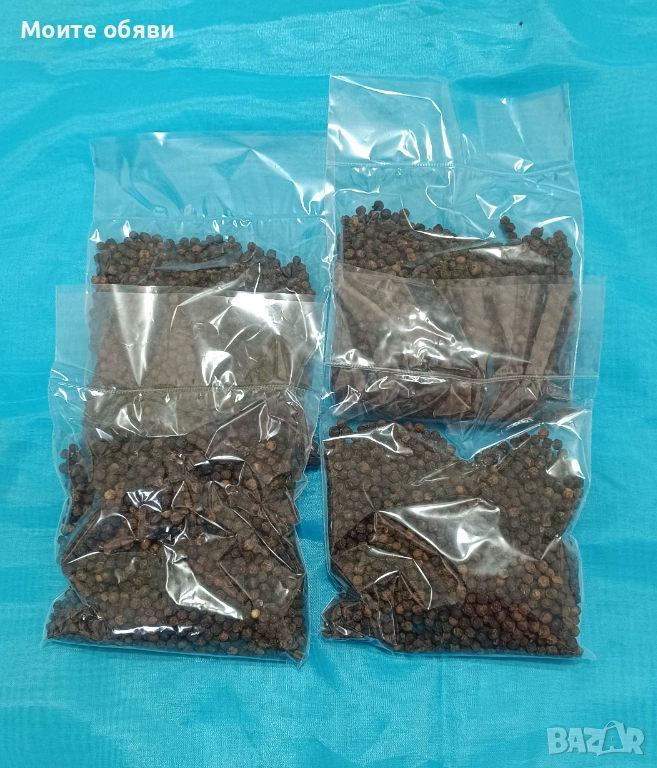 Черен пипер на зърна 100 грама, снимка 1