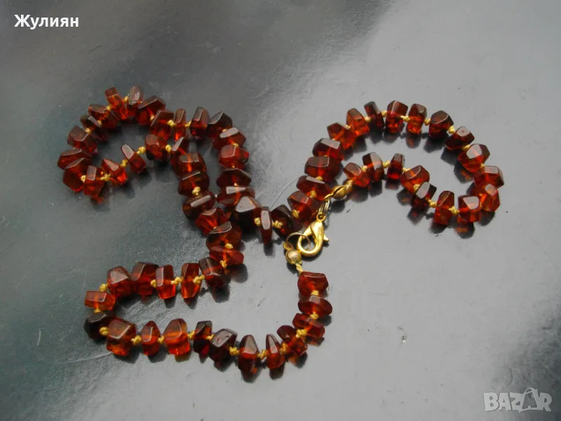 ГЕРДАН КОЛИЕ НАТУРАЛЕН БАЛТИЙСКИ КЕХЛИБАР , снимка 1