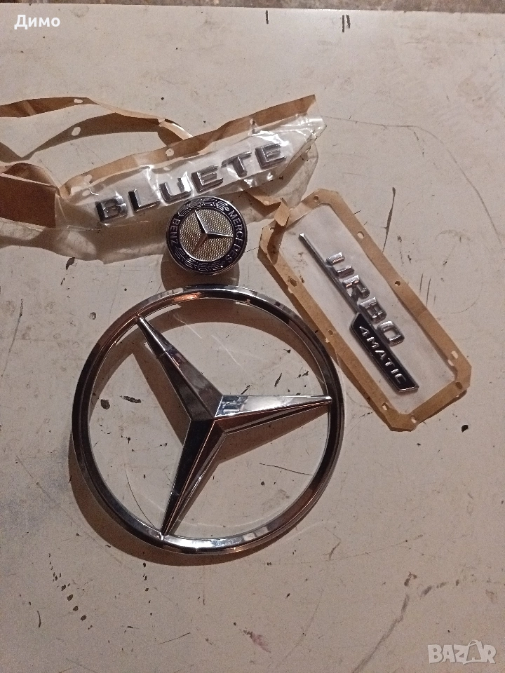 Емблеми надписи букви батерии мерцедес , снимка 1