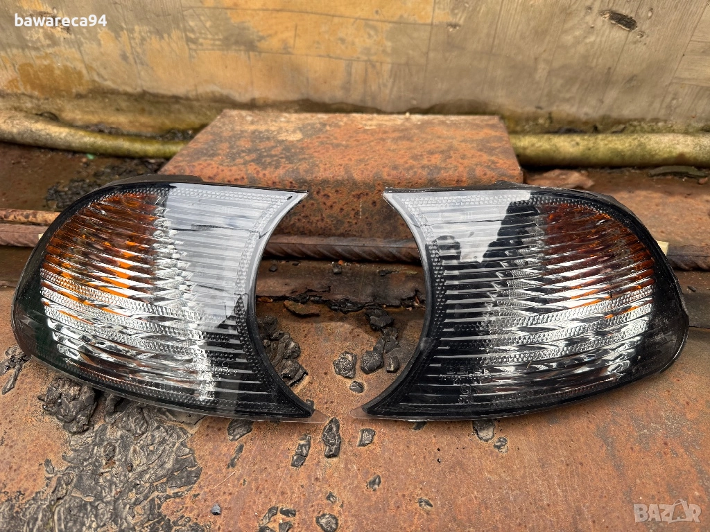 Опушени мигачи за BMW E46 Coupe/Cabrio (1999-2003), снимка 1