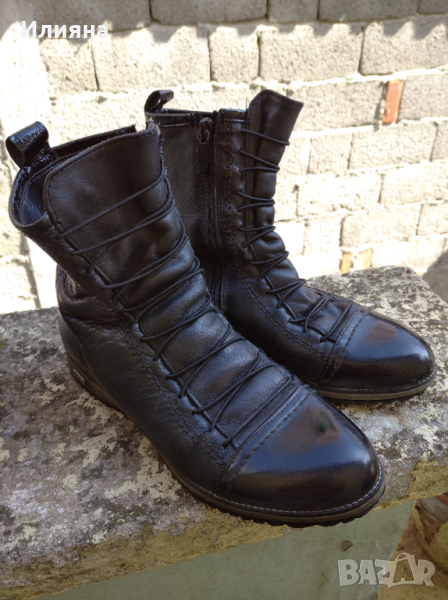 Ботуши. Боти. Естествена кожа , снимка 1
