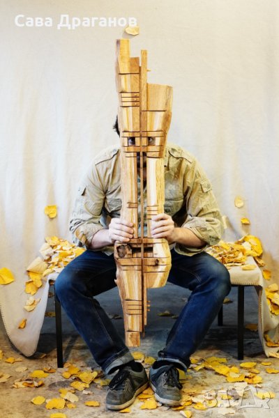 Маска за стена от дърво, снимка 1