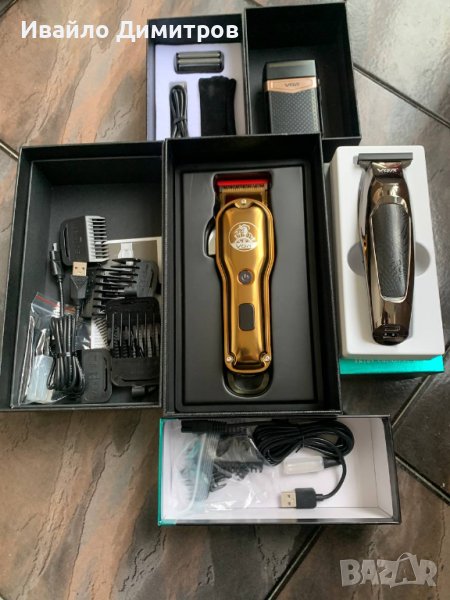 Професионален бръснарски комплект 3 в 1, снимка 1