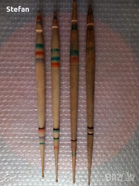 Стари дървени вретена, снимка 1