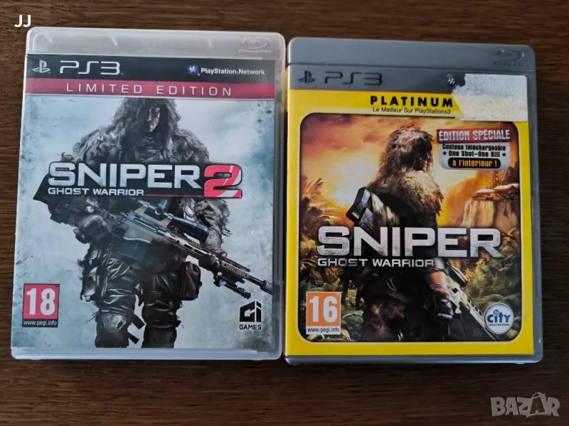 Sniper Ghost Warrior и Sniper 2 Ghost Warrior Игра за Ps3 Playstation 3, снимка 1
