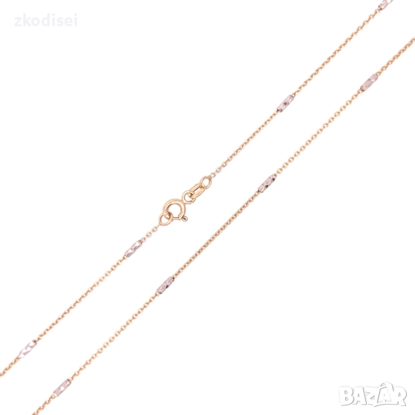 Златен синджир 2,12гр. 40,0см. 14кр. проба:585 модел:34642-6, снимка 1