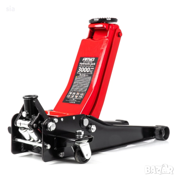 Нископрофилен хидравличен крик тип крокодил 3 тона, снимка 1