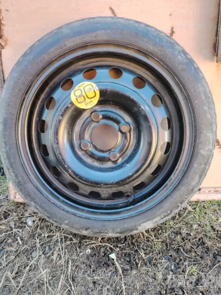 Резервна гума с джамнта за Нисан Микра 14", снимка 1