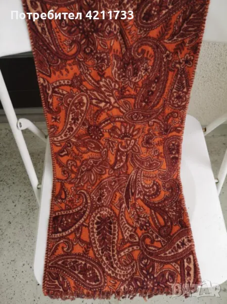 шарен мек топъл шал НОВ, снимка 1