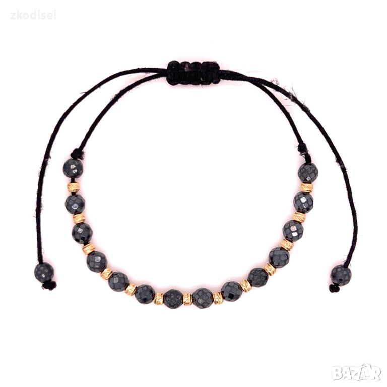 Златна регулируема гривна 3,01гр. 14кр. проба:585 модел:35634-1, снимка 1