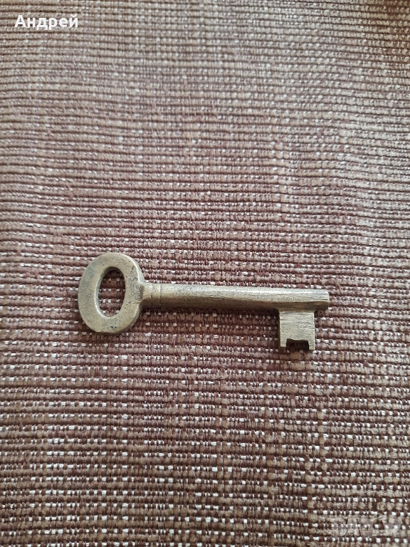 Стар метален ключ #13, снимка 1