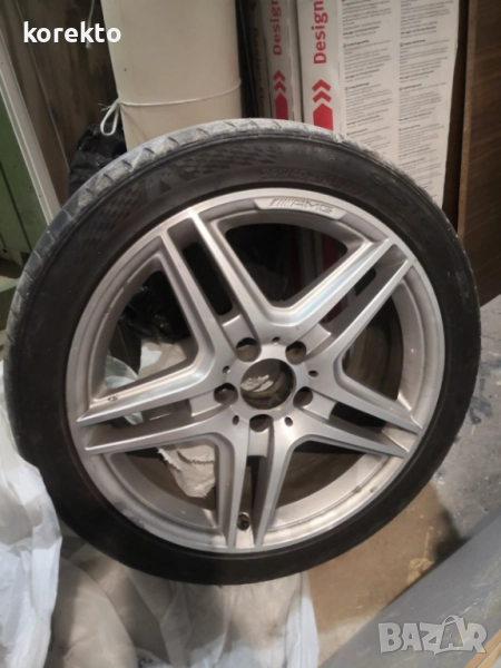 Джанти Mercedes AMG 18"+гуми, снимка 1