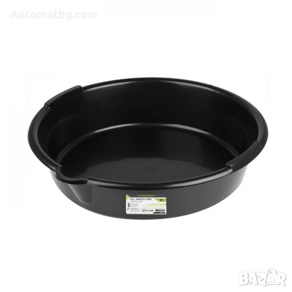 Вана за източване на масло Automat, 7 литра, PVC вана, Черен, снимка 1