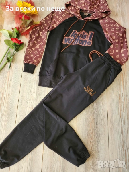 Louis Vuitton Дамски Спортен Комплект🔝Дамски Спортен Екип Луис Витон Код I_24, снимка 1