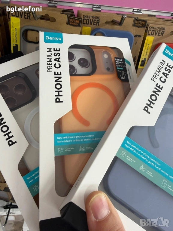 Benks луксозни премиум гърбове за iPhone 17 Pro , iPhone 17 Pro max , снимка 1