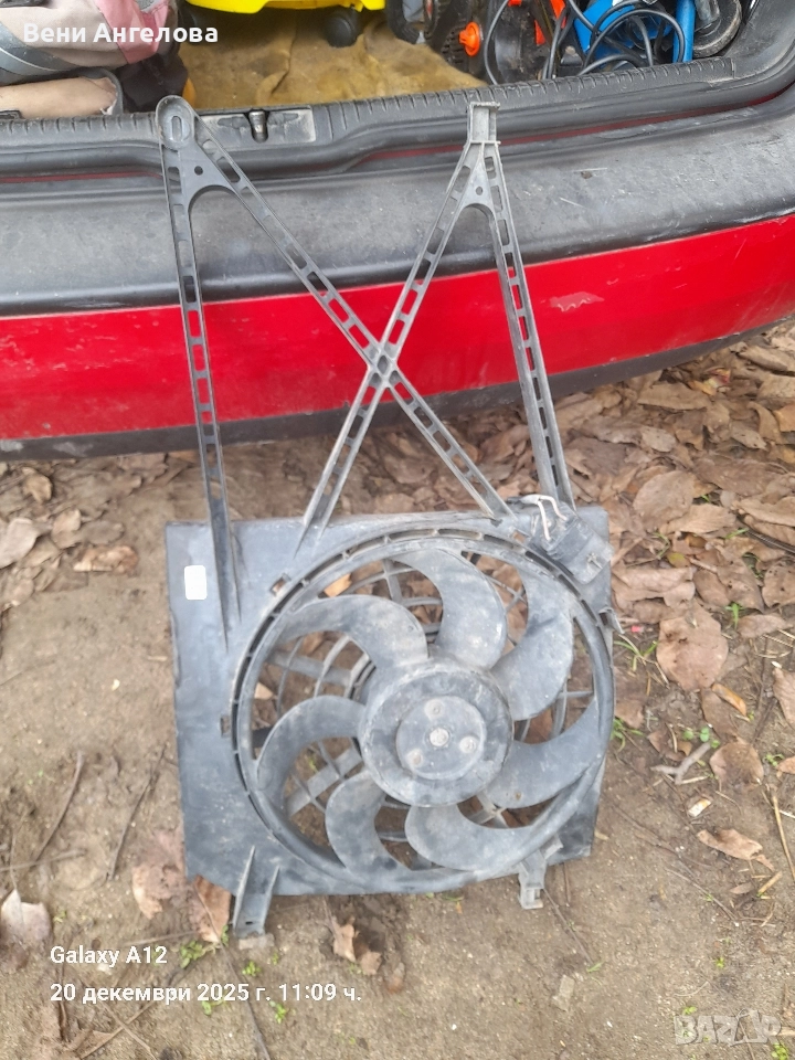 радиатор за Опел Астра Г със две перки , снимка 1