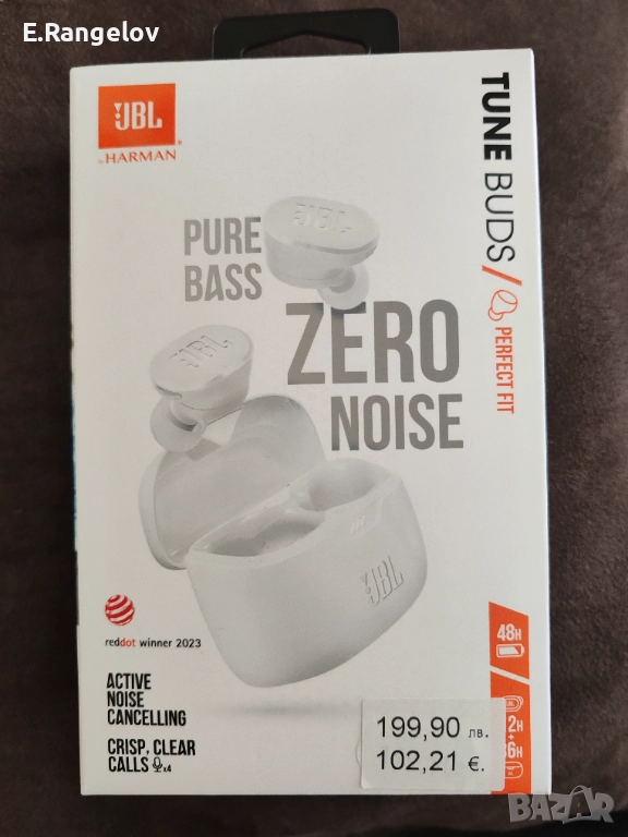 Bluetooth слушалки JBL TUNE Buds-Нови/неотваряни, снимка 1