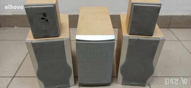 Субуфер AEG с 4 колонки, снимка 1