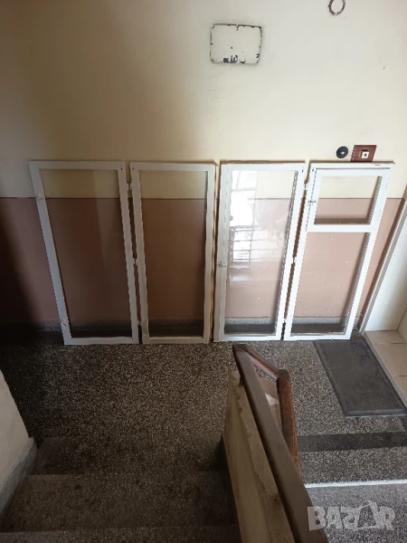 Дограма дървена със стъклата 16 броя, снимка 1