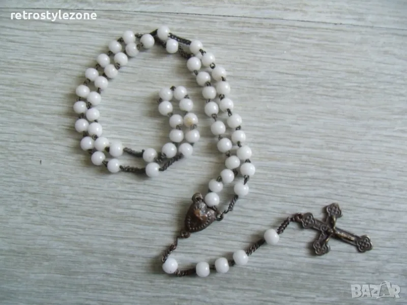 № 8033 стара молитвена броеница, снимка 1