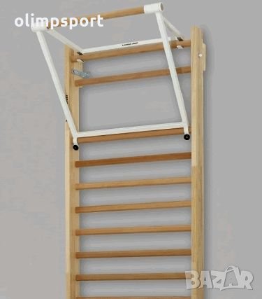 Сгъваема висилка за шведска стена Издържа до 125 кг тегло на трениращия, снимка 1