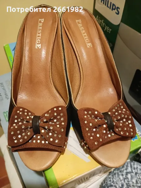 Сладки чехли с панделка 🎀, снимка 1