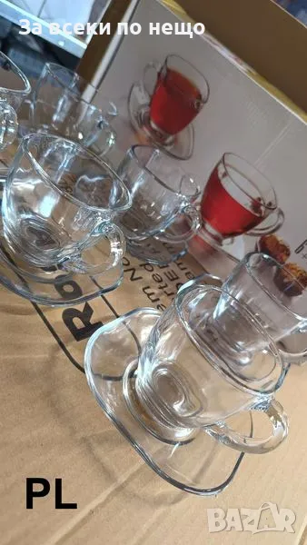 Сервиз за кафе и чай Lindo1 с 12 части , снимка 1