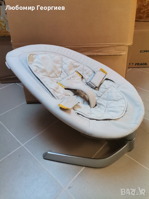 Бебешки люлеещ се стол и кесло NUNA, снимка 1