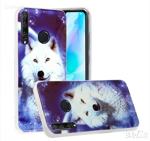 Huawei Y6p Силиконов гръб с картинки, светещ, снимка 1