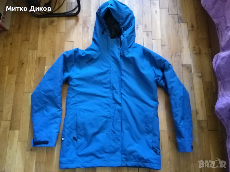 Mazine женско скиорско туристическо марково яке с качулка зимно размер М отлично, снимка 1