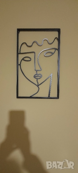 Картина с лице на момиче, снимка 1