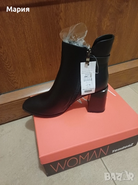 Дамски боти на ток, снимка 1
