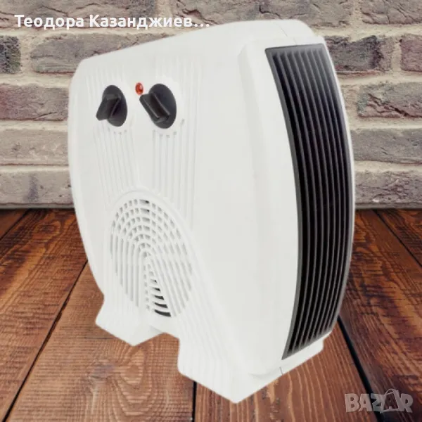 Мощна вентилаторна печка,3000W,две позиции, снимка 1